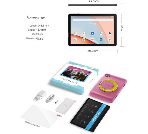 Планшет Blackview Tab 8 Kids 4/128GB Pudding Pink (6931548313038)