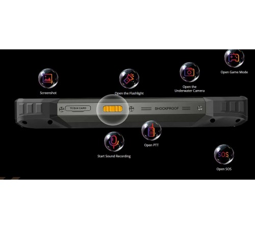 Смартфон Blackview BV7300 6/256GB Black (6931548319030)