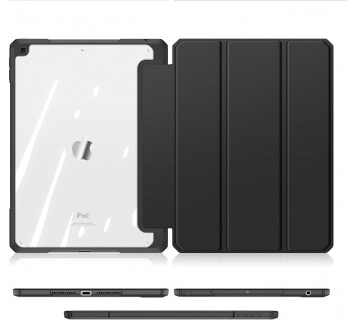 Чохол-книжка Dux Ducis Toby Smart Cover для Apple iPad 9.7 2017/2018 Black (6934913048702)