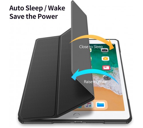 Чохол-книжка Dux Ducis Toby Smart Cover для Apple iPad 9.7 2017/2018 Black (6934913048702)