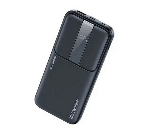 Універсальна мобільна батарея WK WP-301 Gonen 10000mAh Black (6941027631614)