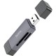 Картрідер Hoco HB45 Spirit 2-in-1 USB/USB Type-C 2.0 Black (6942007620512)