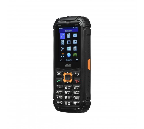 Мобiльний телефон 2E R240 2025 Dual Sim Black (694743657623)