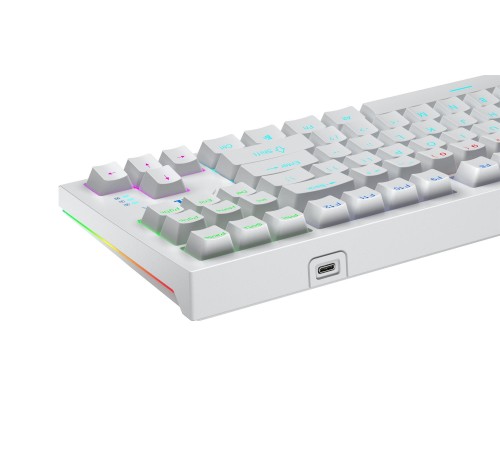 Клавіатура Aula F3032 KRGD Brown White (6948391201757)