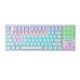 Клавіатура Aula F3032 KRGD Brown White (6948391201757)
