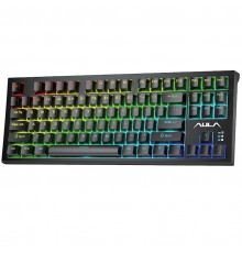 Клавіатура Aula Mechanical F3032 Black, 21 Yellow Keys KRGD Red (6948391204673)