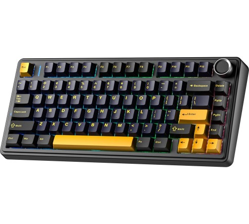 Клавіатура бездротова Aula F75 Black (6948391208626)