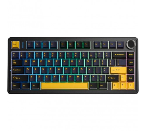 Клавіатура бездротова Aula F75 Black (6948391208626)