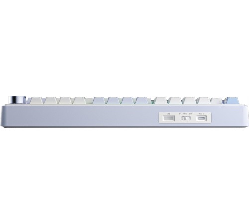 Клавіатура бездротова Aula F75 Gasket Greywood V3 Blue (6948391208633)