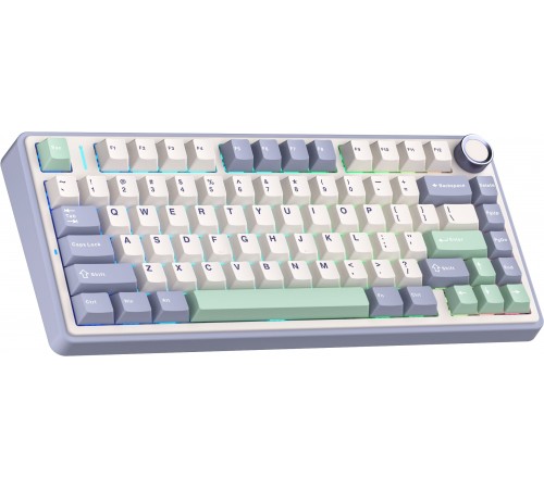Клавіатура бездротова Aula F75 White (6948391208640)