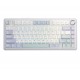 Клавіатура бездротова Aula F75 White (6948391208640)