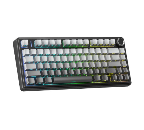 Клавіатура бездротова Aula F75 Gasket Reaper switch Black/Grey (6948391209913)