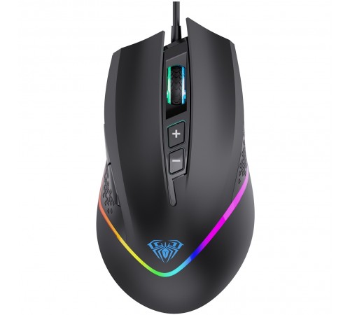 Миша Aula F805 Wired gaming mouse with 7 keys Black (6948391212906)