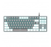 Клавіатура Aula Mechanical F3287 White/Grey Keycap KRGD Blue (6948391240688)