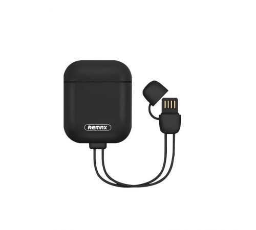 Чохол Remax RC-A6 Airpod charger для Apple AirPods Black (6954851232346)
