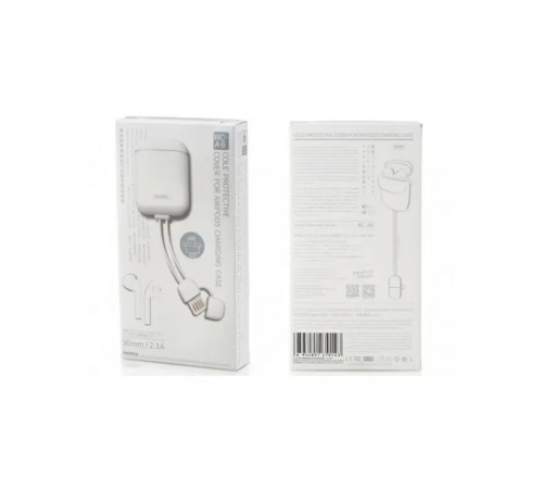Чохол Remax RC-A6 Airpod charger для Apple AirPods White (6954851279143)