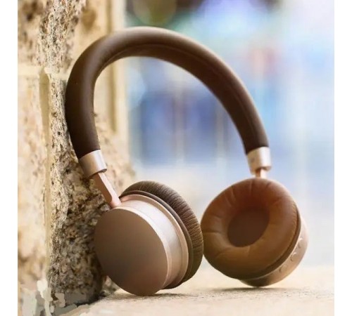 Bluetooth-гарнітура Remax RB-520HB Gold (6954851284857)