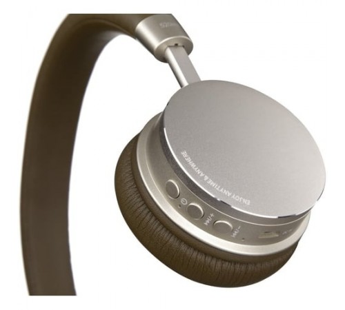 Bluetooth-гарнітура Remax RB-520HB Gold (6954851284857)