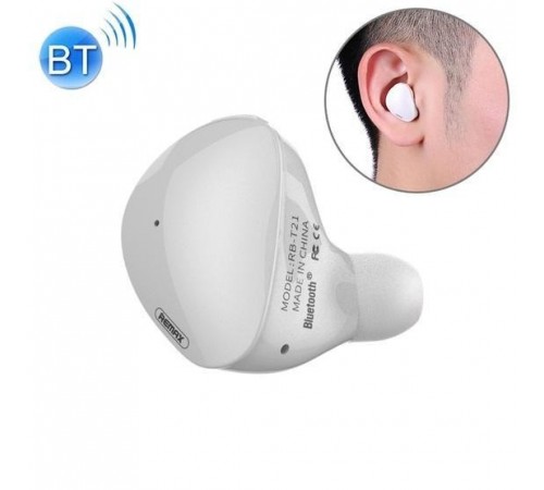 Bluetooth-гарнітура Remax RB-T21 White (6954851287896)