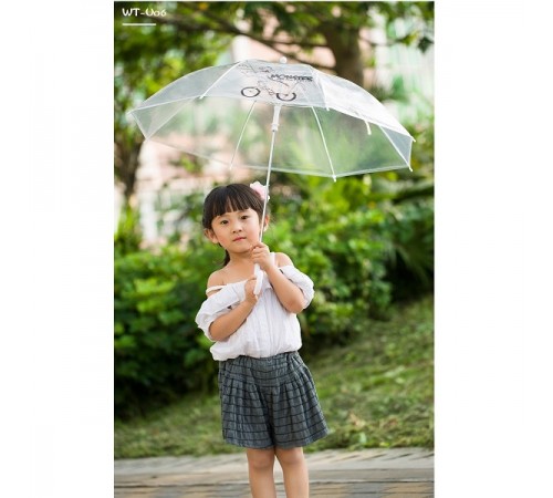 Парасоля WK mini Umbrella WT-U06 прозорий (6970349283836) Парасоля WK mini Umbrella WT-U06 прозорий (6970349283836)