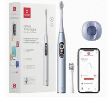 Розумна зубна електрощітка Oclean X Pro Digital Electric Toothbrush Glamour Silver (6970810552560)