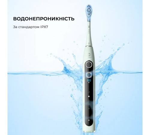Розумна зубна електрощітка Oclean X Pro 20 Electric Toothbrush Green (6970810556902)