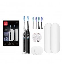 Розумна зубна електрощітка Oclean X Pro 20 S Duo Set White+Black (6970810556919)