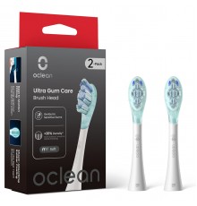 Насадка для зубної електрощітки Oclean Ultra Gum Care White UG03 2 шт (6970810557008)