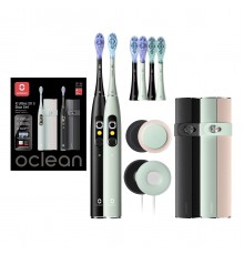 Розумна зубна електрощітка Oclean X Ultra 20 S Duo Set Green+Black (6970810557152)