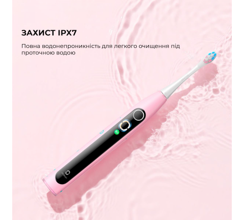 Розумна зубна електрощітка Oclean X Kids Set Electric Toothbrush Pink (6970810557220)