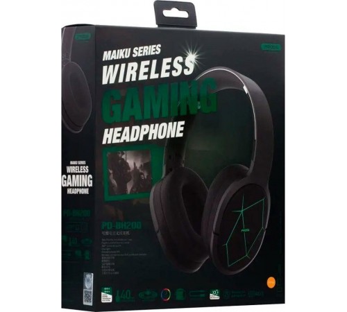 Bluetooth-гарнітура Proda PD-BH200 Maiku Dark Grey (6971278725534)