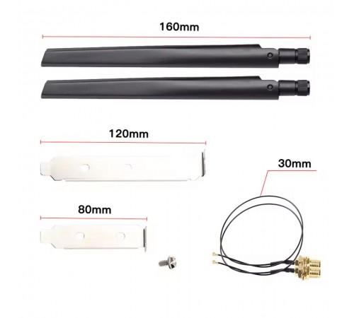 Антена Fenvi 2PcsX6Dbi (6Dbi Antenna Set)