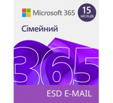 Програмне забезпечення Microsoft 365 Family All Lng 15міс (6GQ-01404)