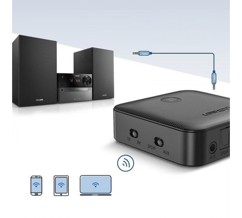 Bluetooth-адаптер Ugreen CM144 Aptx HD 5.0 (LY) (70158)