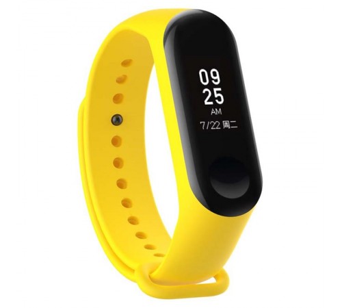 Ремінець BeCover для Xiaomi Mi Band 4/3 Yellow (704130) Ремінець BeCover для Xiaomi Mi Band 4/3 Yellow (704130)
