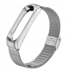 Ремінець BeCover Metal для Xiaomi Mi Band 4/3 Silver (704652)