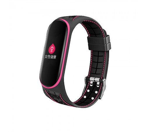 Ремінець BeCover у вигляді решітки для Xiaomi Mi Smart Band 5/Mi Smart Band 6/Mi Smart Band 7 рожевий (705163) Ремінець BeCover у вигляді решітки для Xiaomi Mi Smart Band 5/Mi Smart Band 6/Mi Smart Band 7 рожевий (705163)