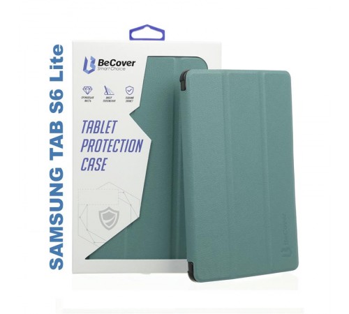 Чохол-книжка BeCover Smart для Samsung Galaxy Tab S6 Lite 10.4 P610/P613/P615/P619 Dark Green (705214)