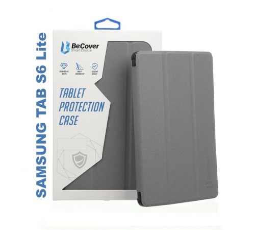 Чохол-книжка BeCover Smart для Samsung Galaxy Tab S6 Lite 10.4 P610/P613/P615/P619 Gray (705215)