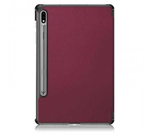 Чохол-книжка BeCover Smart для Samsung Galaxy Tab S7 SM-T870/SM-T875/Tab S8 SM-X700/SM-X706 Red Wine (705224)