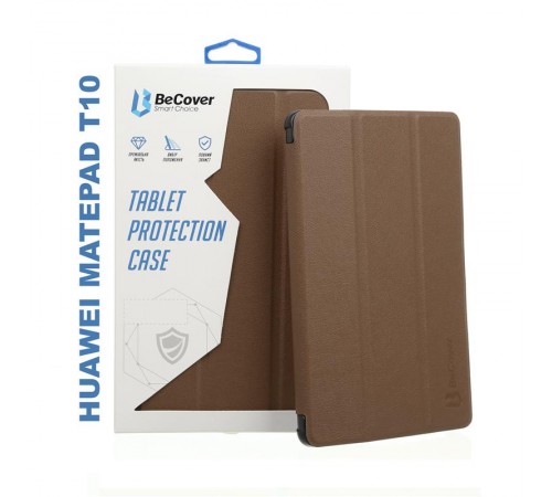Чохол-книжка BeCover Smart Case для Huawei MatePad T 10 Brown (705389) Чохол-книжка BeCover Smart Case для Huawei MatePad T 10 Brown (705389)