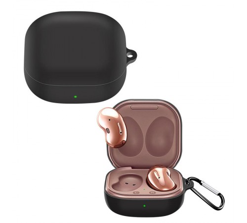Чохол BeCover Silicon для Samsung Galaxy Buds 2/Buds 2 Pro/Buds Live/Buds Pro Black (705406)