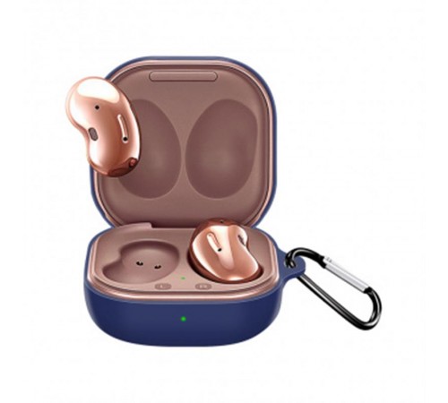 Чохол BeCover Silicon для Samsung Galaxy Buds 2/Buds 2 Pro/Buds Live/Buds Pro Deep Blue (705407)