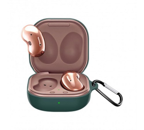 Чохол BeCover Silicon для Samsung Galaxy Buds 2/Buds 2 Pro/Buds Live/Buds Pro Dark Green (705408)