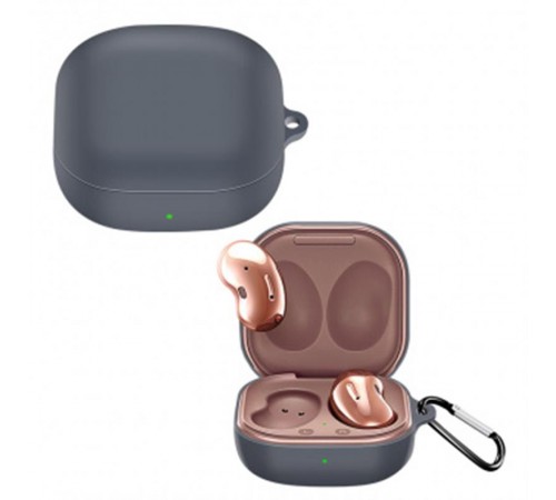Чохол BeCover Silicon для Samsung Galaxy Buds 2/Buds 2 Pro/Buds Live/Buds Pro Gray (705409)