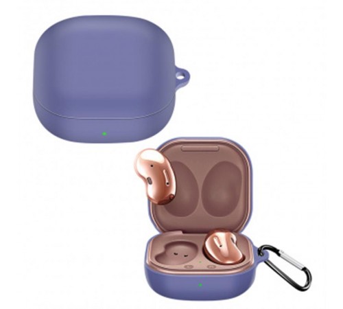 Чохол BeCover Silicon для Samsung Galaxy Buds 2/Buds 2 Pro/Buds Live/Buds Pro Purple (705411)