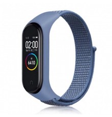 Ремінець BeCover Nylon Style для Xiaomi Mi Smart Band 5/Mi Smart Band 6 Blue (705417)