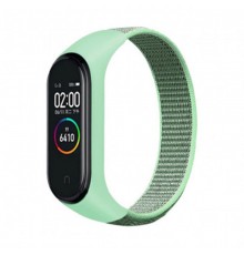 Ремінець BeCover Nylon Style для Xiaomi Mi Smart Band 5/Mi Smart Band 6 Mint (705426)