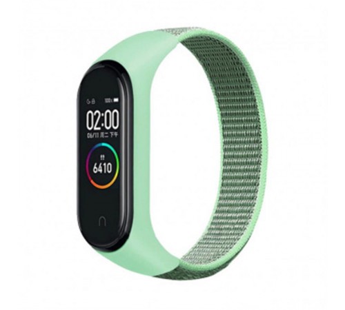 Ремінець BeCover Nylon Style для Xiaomi Mi Smart Band 5/Mi Smart Band 6 Mint (705426) Ремінець BeCover Nylon Style для Xiaomi Mi Smart Band 5/Mi Smart Band 6 Mint (705426)