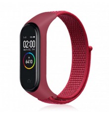 Ремінець BeCover Nylon Style для Xiaomi Mi Smart Band 5/Mi Smart Band 6 Red (705431)